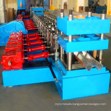 Automatic Galvanized Highway Guardrail roll forming machine / cold roll froming machine for sale